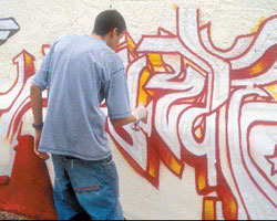 graffiti: pintura paretan