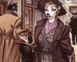 blacksad errealismo antropomorfikoa