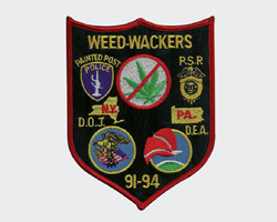 DEA antidrug badges